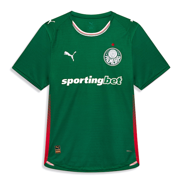 Camisa do Palmeiras I 26/27 Jogador Puma Masculina