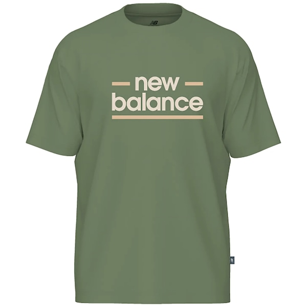 Camiseta New Balance Linear Lines Masculina Camiseta New Balance Linear Lines Masculina
