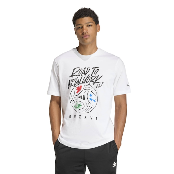 Camiseta Copa FIFA WC Road to NY NJ adidas Masculina