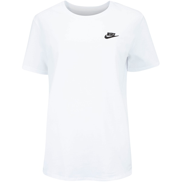 Camiseta Feminina Nike Manga Curta Sportswear Club Camiseta Feminina Nike Manga Curta Sportswear Club