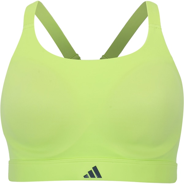 Top Fitness com Bojo adidas Alta Sustentação Luxe Adulto Top Fitness com Bojo adidas Alta Sustentação Luxe Adulto