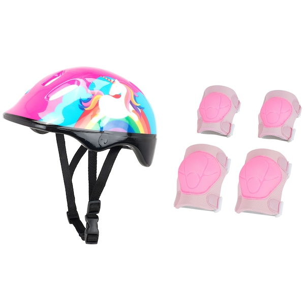 Kit de Proteção Infantil Spin - 1 Capacete + 1 Par Joelheiras + 1 Par Cotoveleiras Kit de Proteção Infantil Spin - 1 Capacete + 1 Par Joelheiras + 1 Par Cotoveleiras
