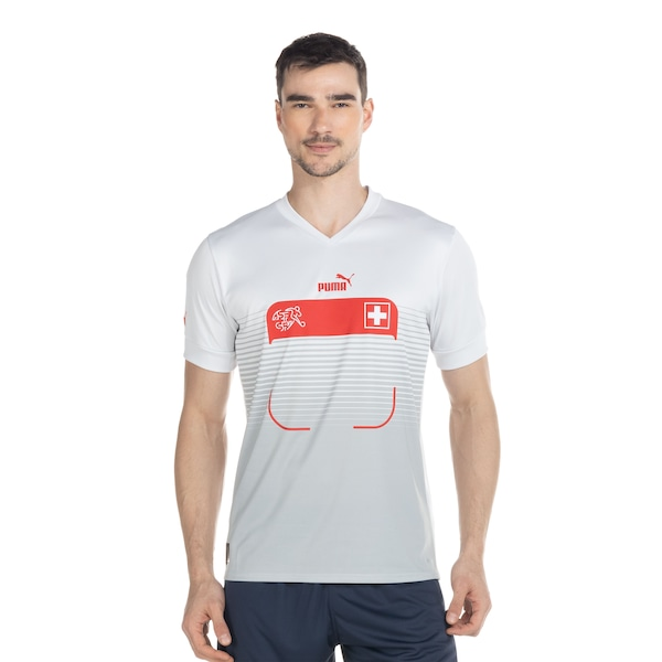 Camisa da Seleção Suiça II 22/23 Torcedor Puma - Masculina Camisa da Seleção Suiça II 22/23 Torcedor Puma - Masculina
