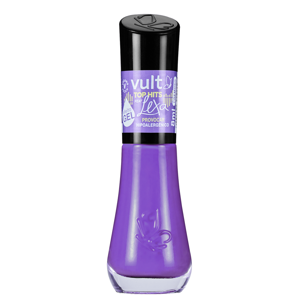 Esmalte Cremoso Roxo Provocar Top Hits feat Lexa 8ml