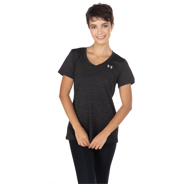 Camiseta Under Armour Manga Curta Tech Short - Feminina Camiseta Under Armour Manga Curta Tech Short - Feminina