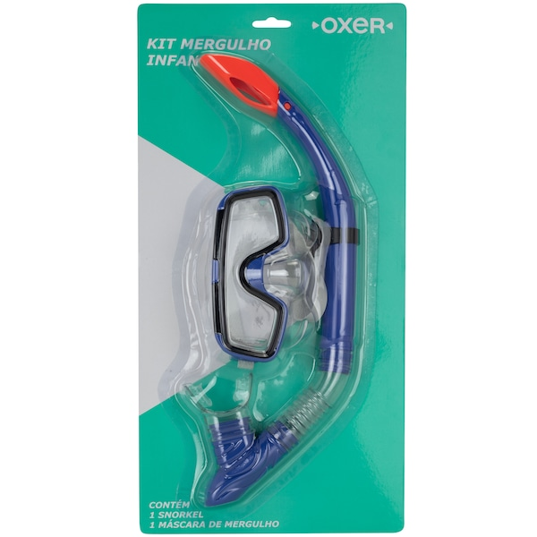 Kit de Mergulho Oxer Polybag Snorkel e Máscara Infantil Kit de Mergulho Oxer Polybag Snorkel e Máscara Infantil
