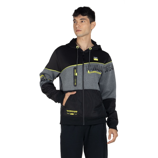 Jaqueta de Moletom HD com Capuz Cang Aberto 9790A - Masculina Jaqueta de Moletom HD com Capuz Cang Aberto 9790A - Masculina