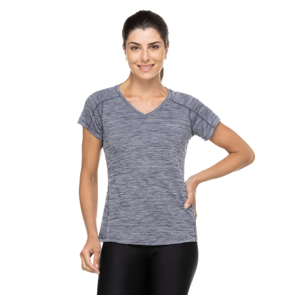 Camiseta Feminina Columbia Manga Curta Zero Rules Sleeve