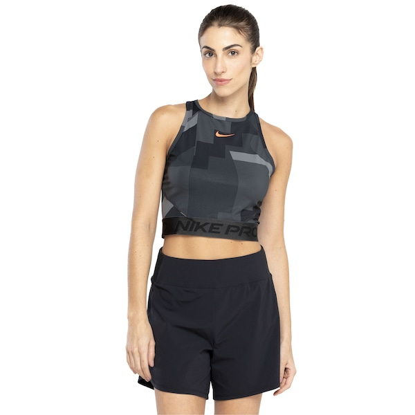 Blusa Regata Cropped Feminina Nike Np Dri-Fit Blusa Regata Cropped Feminina Nike Np Dri-Fit