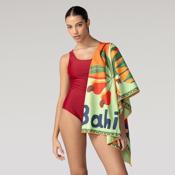 Toalha de Natação Oxer Estampada Toalha de Natação Oxer Estampada