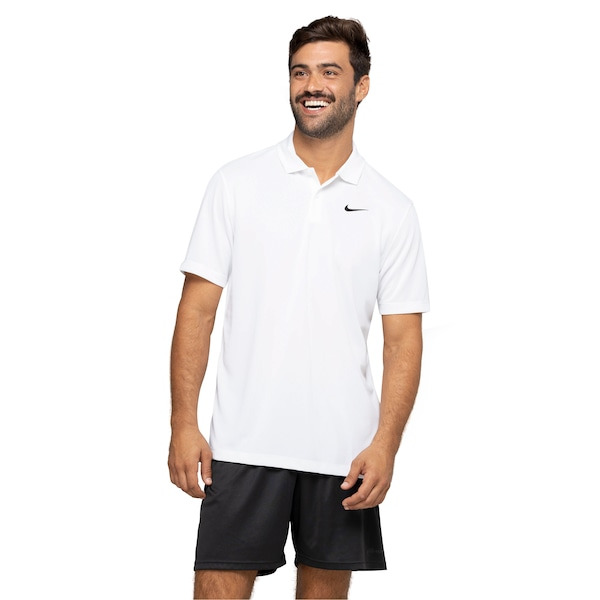 Camisa Polo Masculina Nike Dri-Fit Manga Curta CT Sol Camisa Polo Masculina Nike Dri-Fit Manga Curta CT Sol