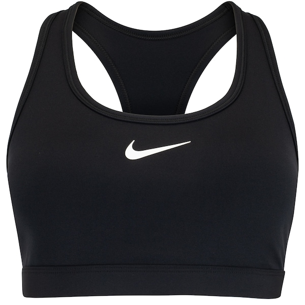 Top Fitness com Bojo Nike Média Sustentação Swoosh Sport Top Fitness com Bojo Nike Média Sustentação Swoosh Sport