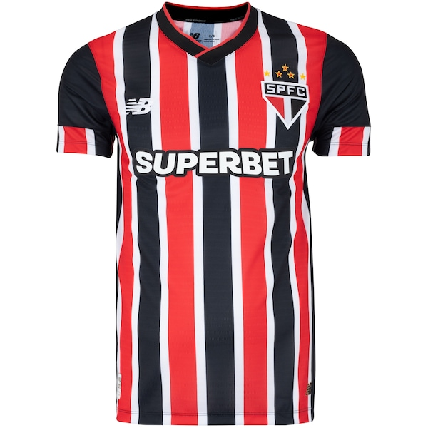 Camisa do São Paulo II 24 New Balance Masculina Torcedor Camisa do São Paulo II 24 New Balance Masculina Torcedor