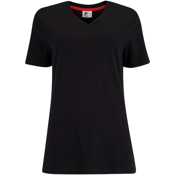 Camiseta Fila Manga Curta Basic Feminina Camiseta Fila Manga Curta Basic Feminina
