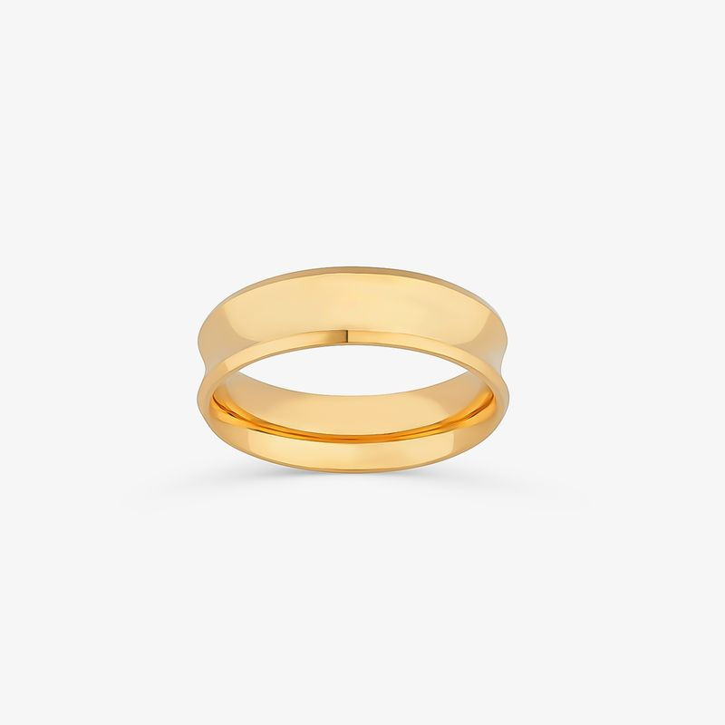 Aliança Anatômica em Ouro Amarelo 18K - 6 mm Aliança Anatômica em Ouro Amarelo 18K - 6 mm