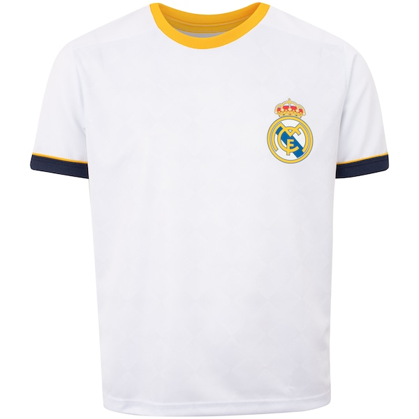 Camiseta do Real Madrid Braziline Infantil Coroa Camiseta do Real Madrid Braziline Infantil Coroa