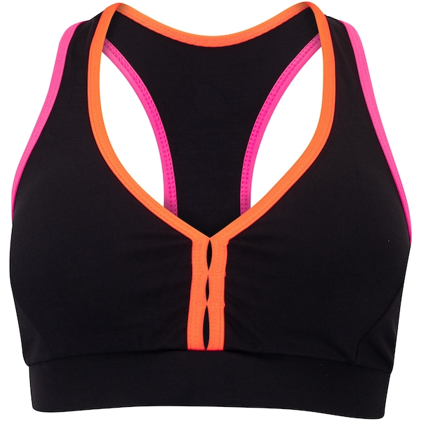 Top Fitness com Bojo Removível Vestem Alta Sustentação Sabina Adulto Top Fitness com Bojo Removível Vestem Alta Sustentação Sabina Adulto