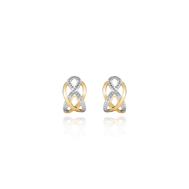 Brinco Argola em Ouro Amarelo 18k Brinco Argola em Ouro Amarelo 18k