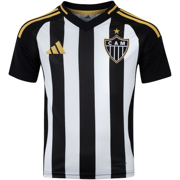 Camisa do Atlético-MG I 25 adidas Juvenil Torcedor Camisa do Atlético-MG I 25 adidas Juvenil Torcedor