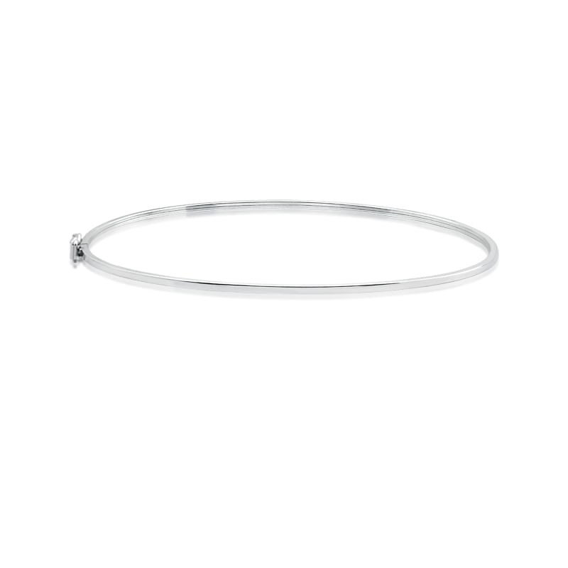 Pulseira Rígida em Ouro Branco 18k