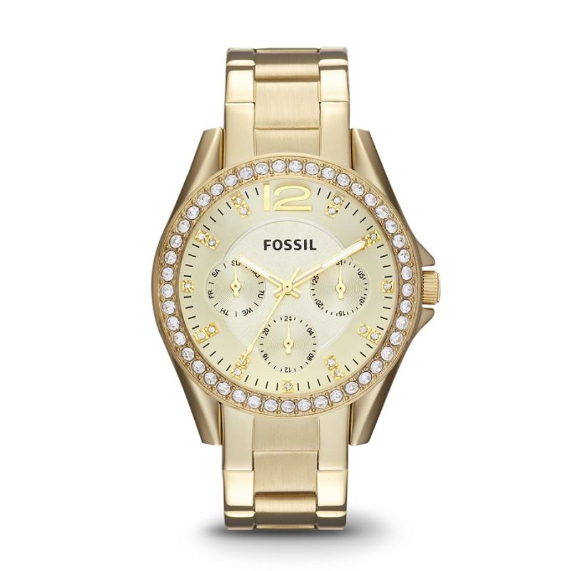 Relógio Fossil em Aço Dourado Relógio Fossil em Aço Dourado