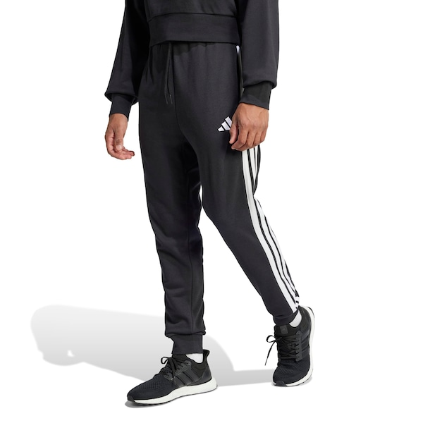 Calça Masculina adidas Moletom Leve 3 Listras Calça Masculina adidas Moletom Leve 3 Listras