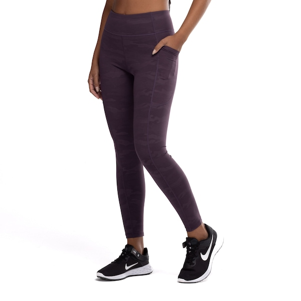 Calça Legging Feminina Oxer Camuflada Premium Média Compressão Cós Baixo Calça Legging Feminina Oxer Camuflada Premium Média Compressão Cós Baixo