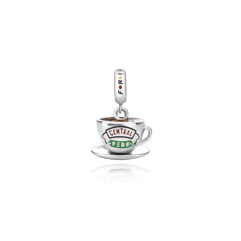 Charm Xícara de Café Friends em Prata 925 Charm Xícara de Café Friends em Prata 925