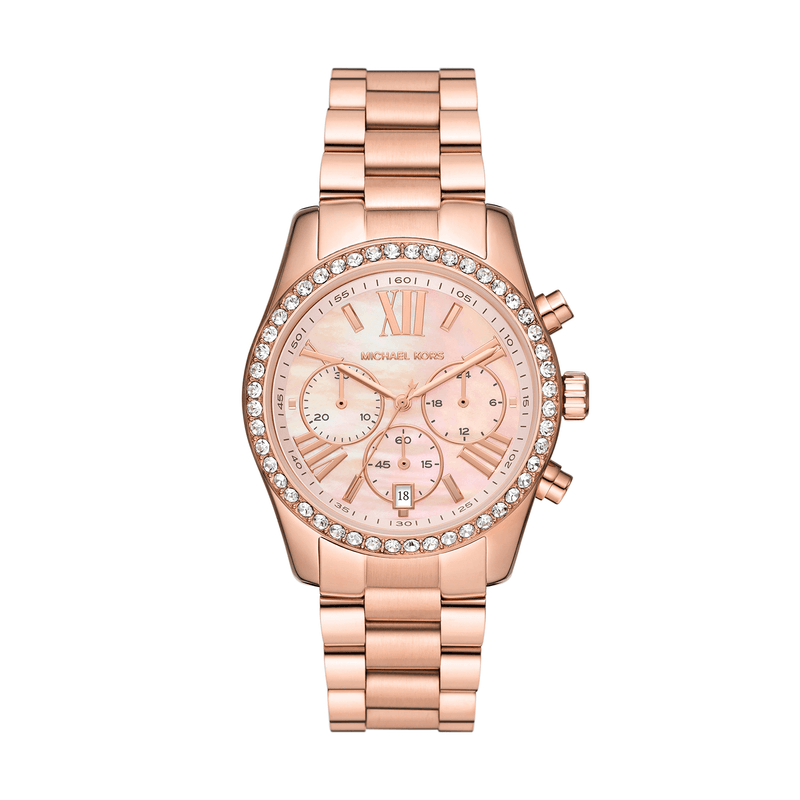 Relógio Michael Kors Feminino em Aço Rosé Relógio Michael Kors Feminino em Aço Rosé