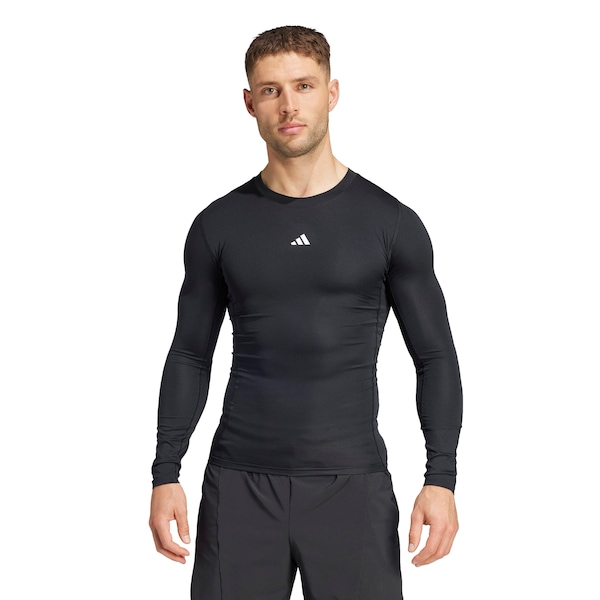 Camiseta Masculina adidas Manga Longa Techfit Camiseta Masculina adidas Manga Longa Techfit