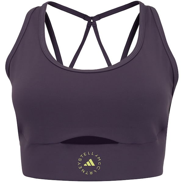 Top Fitness com Bojo Removível adidas Média Sustentação Stella McCartney Adulto