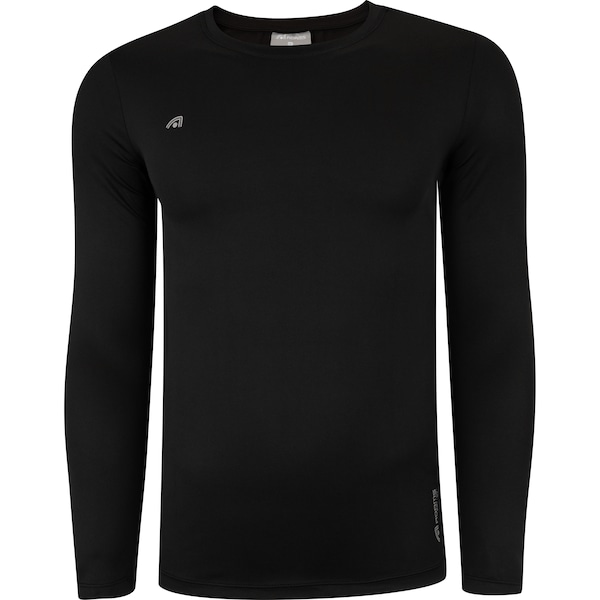 Camiseta Masculina Adams Manga Longa Compressão Proteção UV Refletiva Camiseta Masculina Adams Manga Longa Compressão Proteção UV Refletiva