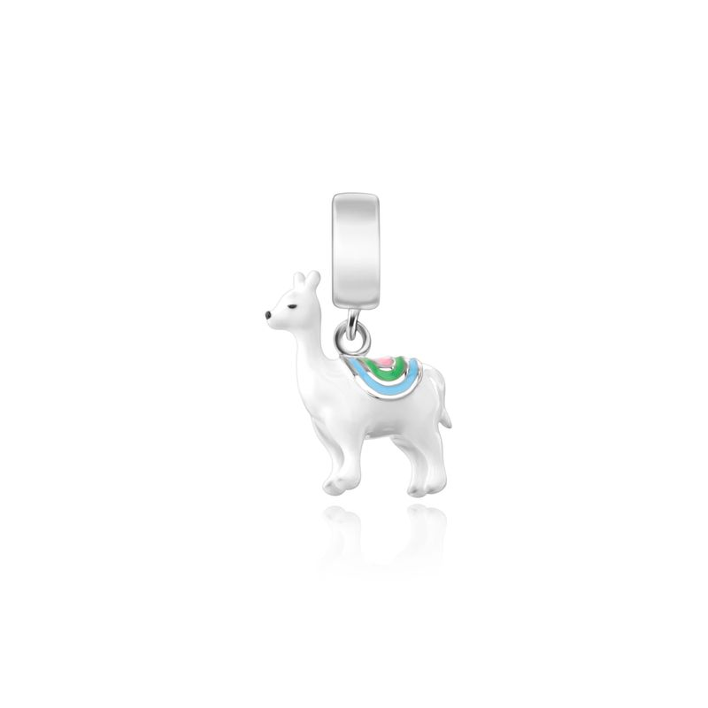 Charm Lhama em Prata 925