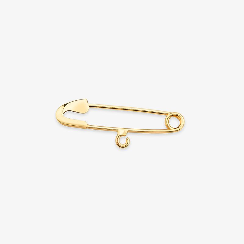 Alfinete Infantil em Ouro Amarelo 18k - 21mm Alfinete Infantil em Ouro Amarelo 18k - 21mm