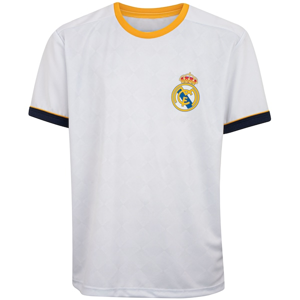 Camiseta do Real Madrid Braziline Juvenil Coroa Camiseta do Real Madrid Braziline Juvenil Coroa