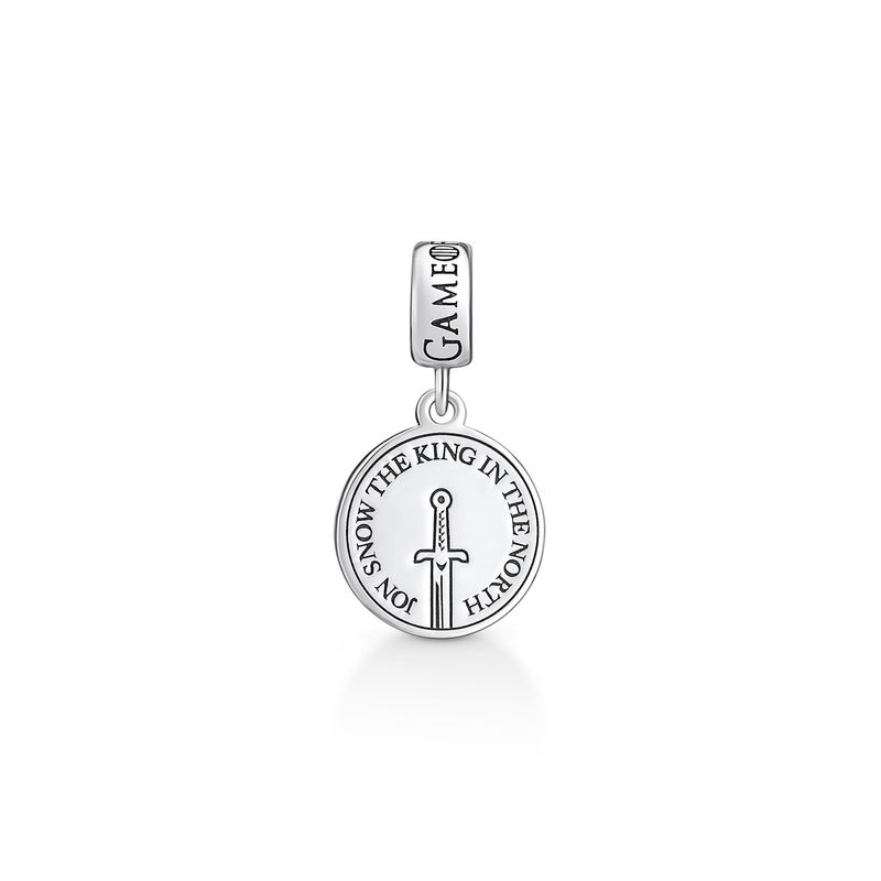 Charm The King in the North em Prata 925 Charm The King in the North em Prata 925