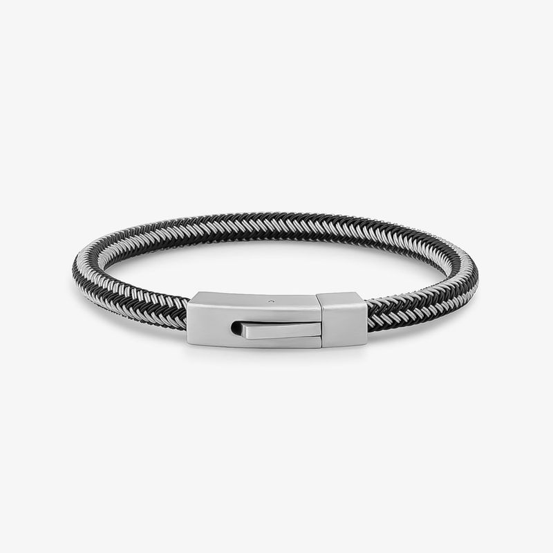 Pulseira Masculina Maleável em Aço - 21 cm Pulseira Masculina Maleável em Aço - 21 cm