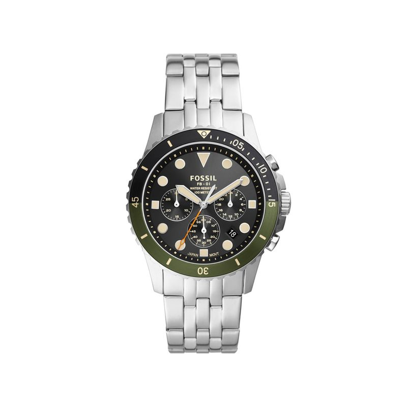 Relógio Fossil Masculino em Aço Prateado Relógio Fossil Masculino em Aço Prateado