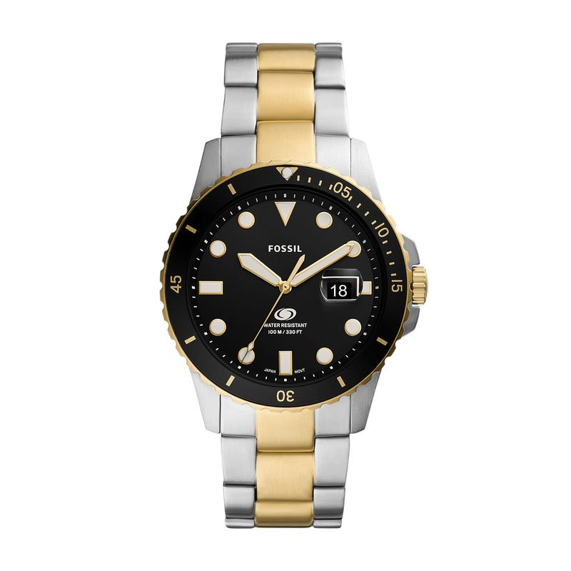 Relógio Fossil Masculino em Aço Bicolor Relógio Fossil Masculino em Aço Bicolor