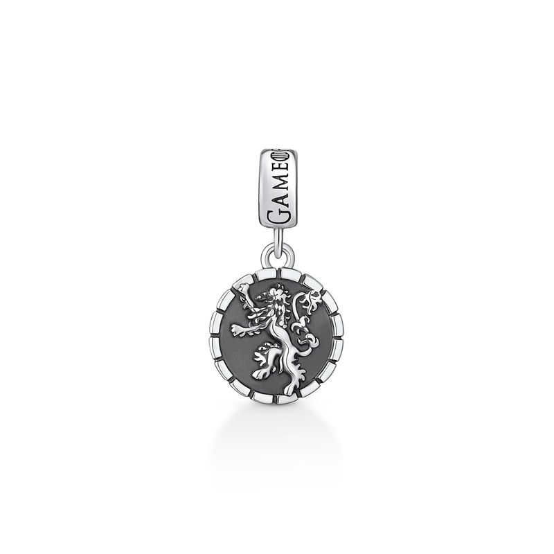 Charm House of Lannister em Prata 925 Charm House of Lannister em Prata 925