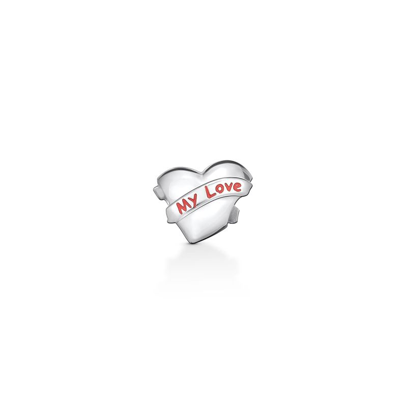 Charm My Love em Prata 925 Charm My Love em Prata 925