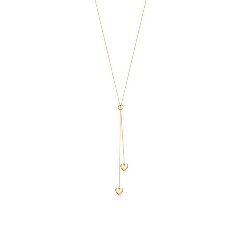 Colar Coração em Ouro Amarelo 18k Colar Coração em Ouro Amarelo 18k