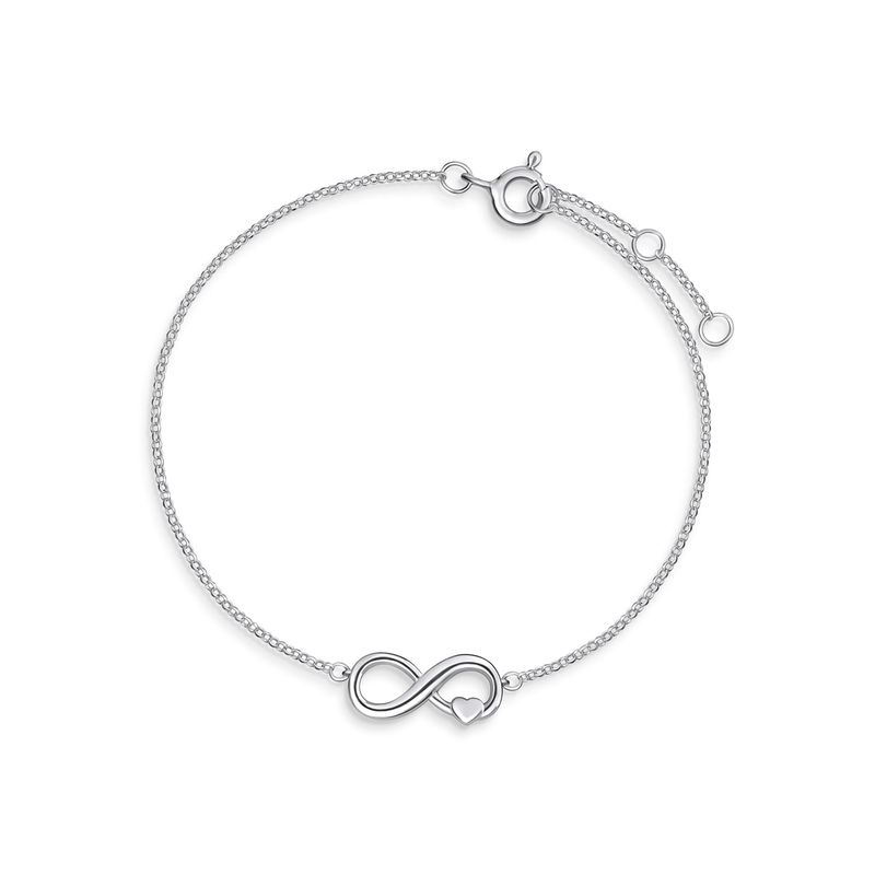 Pulseira Amor Infinito em Prata 925 Pulseira Amor Infinito em Prata 925