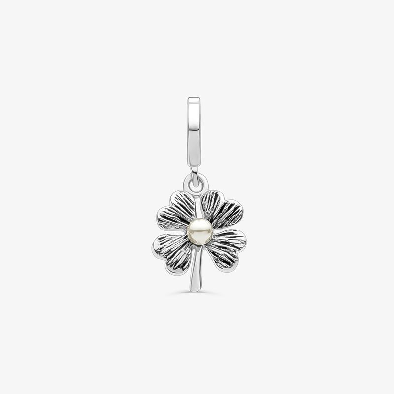 Charm Trevo em Prata 925 Charm Trevo em Prata 925