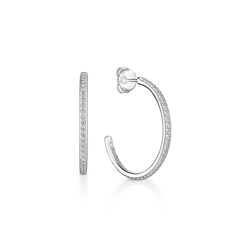 Argola Gloss Cravejada - 27mm Argola Gloss Cravejada - 27mm