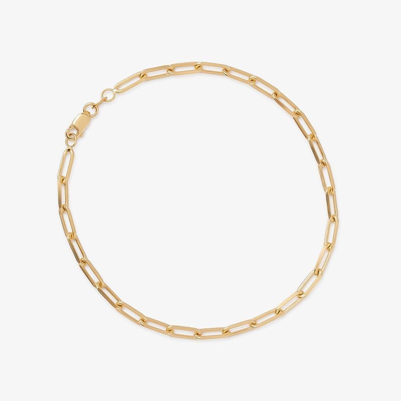 Pulseira Malha Cartier em Ouro Amarelo 18k - 21 cm