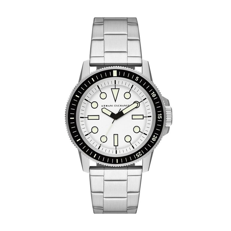 Relógio Armani Exchange Masculino em Aço Prateado AX1853 Relógio Armani Exchange Masculino em Aço Prateado AX1853