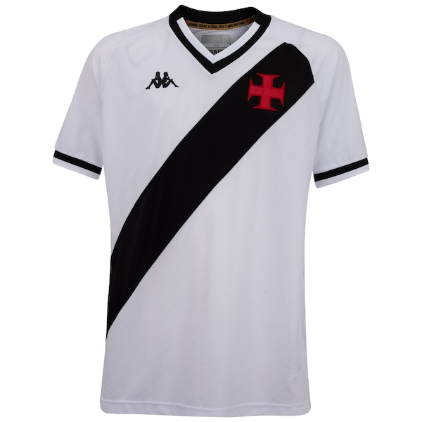 Camisa do Vasco da Gama II 25 Jogador Juvenil Kappa Camisa do Vasco da Gama II 25 Jogador Juvenil Kappa