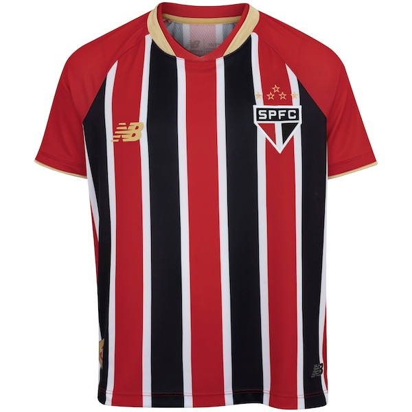 Camisa do São Paulo II 25 Torcedor New Balance Júnior Camisa do São Paulo II 25 Torcedor New Balance Júnior