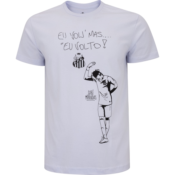 Camiseta do Santos XPS Sport Masculina Eu Volto Camiseta do Santos XPS Sport Masculina Eu Volto